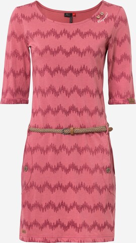 Ragwear Платье 'TANYA' в Ярко-розовый: спереди