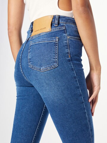 Skinny Jeans de la Karen Millen pe albastru