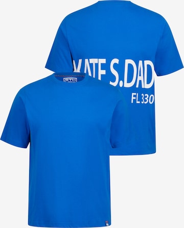 T-Shirt STHUGE en bleu