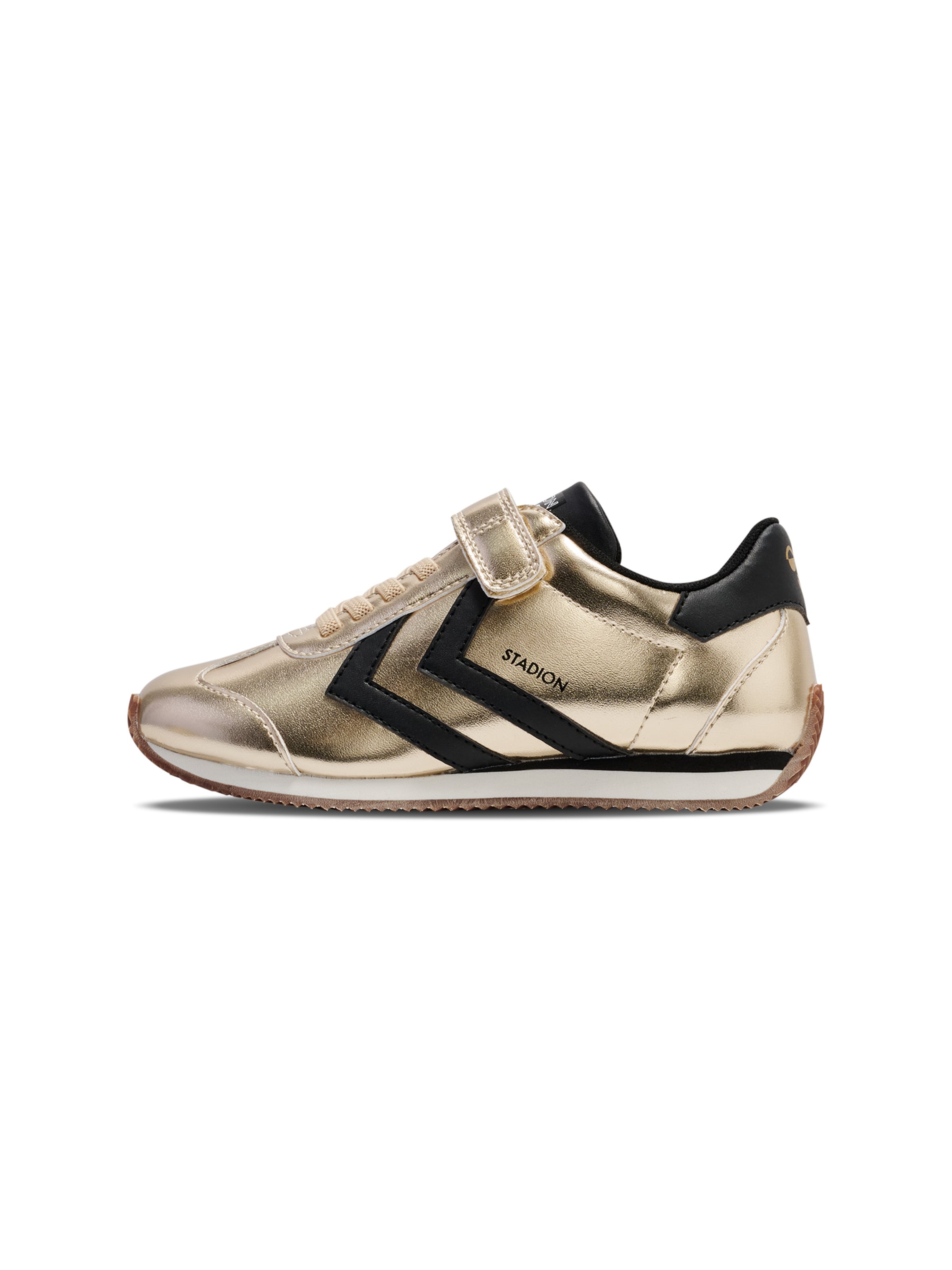 Hummel Sneakers 'Stadion Metallic' i guld: forside