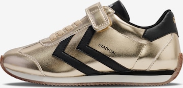 Hummel Sneaker 'Stadion Metallic' in Gold: Vorderseite