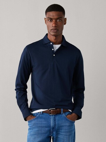 T-Shirt Hackett London en bleu : devant