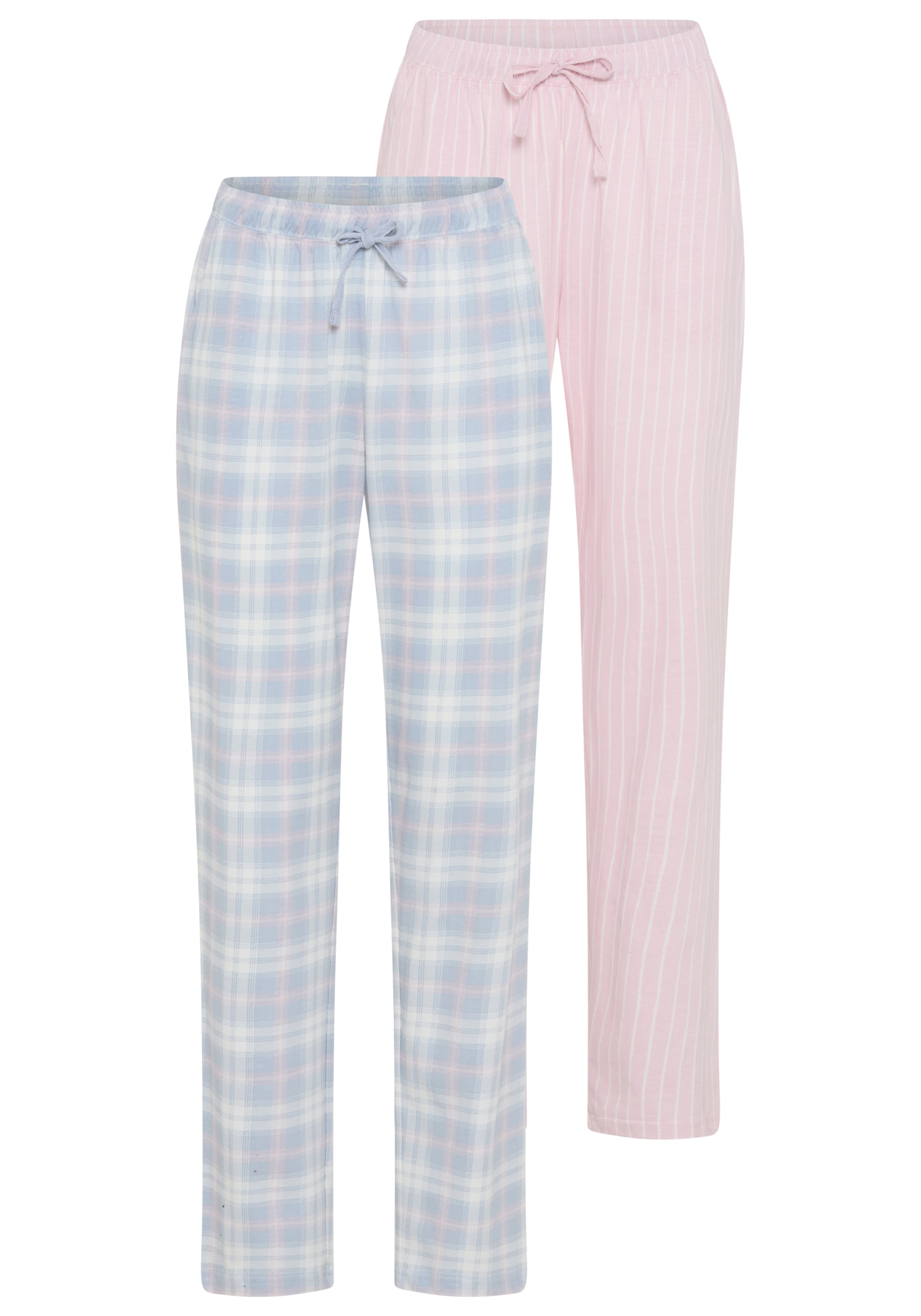 VIVANCE Pajama Pants in Blue: front