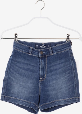 HOLLISTER Jeans-Shorts XXXS in Blau: predná strana
