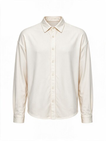 Comfort fit Camicia di Antioch in beige: frontale
