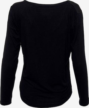 Decay Langarmshirt in Schwarz