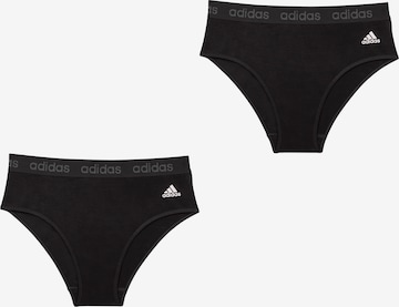 ADIDAS SPORTSWEAR Athletic Underwear ' BASIC ' in Black: front