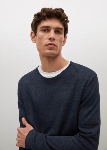 MANGO MAN Sweater 'Avena' in Blue