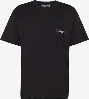 T-Shirt Versace Jeans Couture en noir : devant