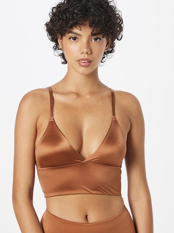 Triangle Soutien-gorge ETAM en bronze : devant