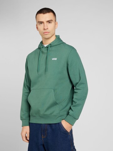 VANS Sweatshirt in Green: front