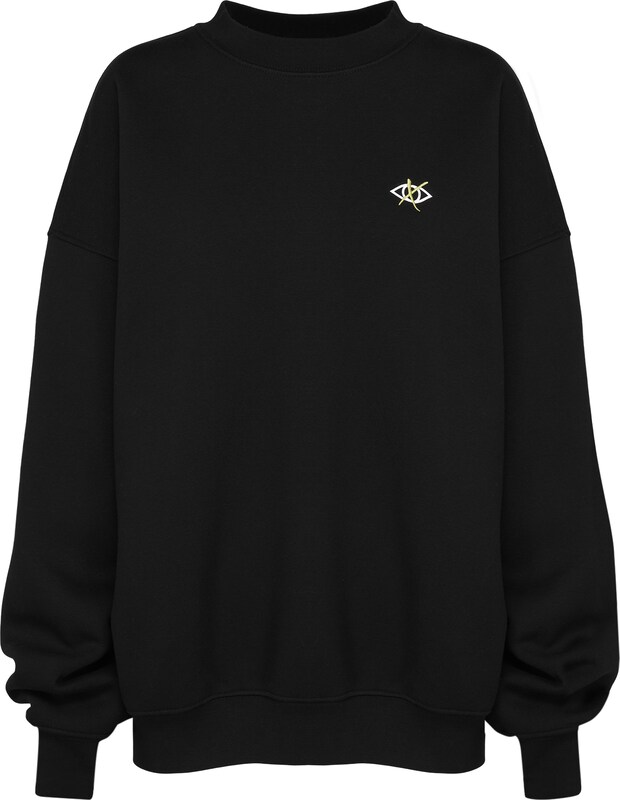 UNFOLLOWED x ABOUT YOU Sweatshirt 'STRONG' in Schwarz UNFOLLOWED x ABOUT YOU Sweatshirt 'STRONG' in Schwarz