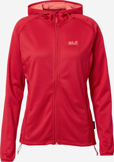 JACK WOLFSKIN Tehnička flis jakna 'STAR' u crvena, Pregled proizvoda