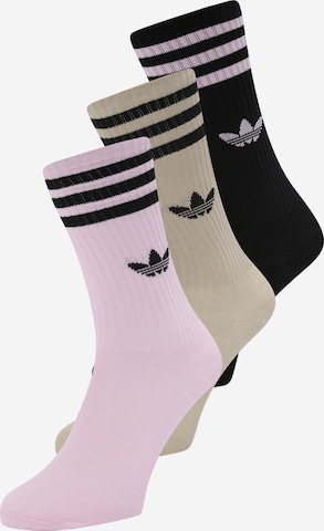 ADIDAS ORIGINALS Socken 'Solid Crew ' in Mischfarben: Vorderseite