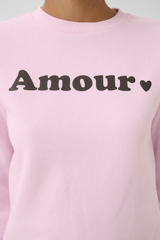 Kaffe Sweatshirt 'KAmila ' i pink
