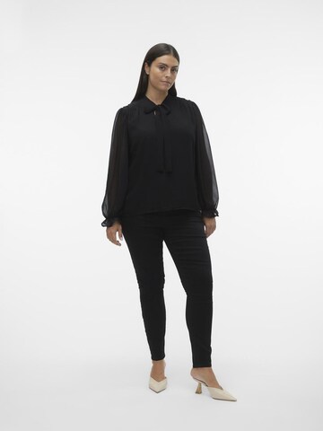 Vero Moda Curve Bluse 'VIGGA' i hvid