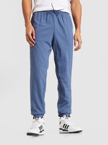 Effilé Pantalon de sport ADIDAS SPORTSWEAR en bleu : devant