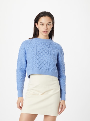 Gina Tricot Sweater 'Hailey' in Blue: front