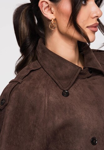 Ombre Tussenjas in Bruin