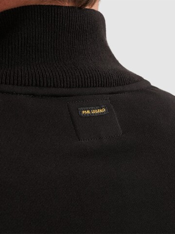 PME Legend Pullover 'Pullover with half zipper'‌‌‌‌ in Schwarz