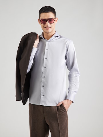 ETON Slim fit Πουκάμισο σε γκρι: μπροστά
