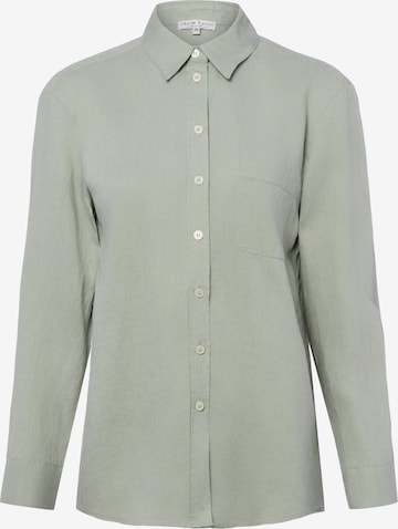 Chemisier Marie Lund en vert : devant