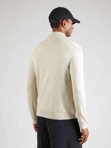 Geacă tricotată 'Momentum-X' de la BOSS pe bej