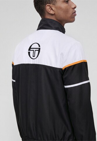 Sergio Tacchini Strój treningowy 'Scorpione' w kolorze czarny