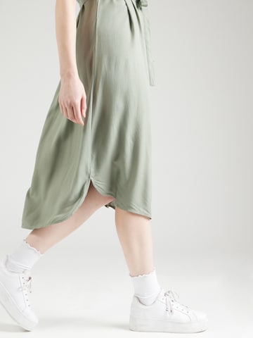 VERO MODA Платье-рубашка 'VMBumpy' в Зеленый
