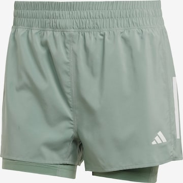 Pantaloni sportivi 'Own The Run' di ADIDAS PERFORMANCE in verde: frontale