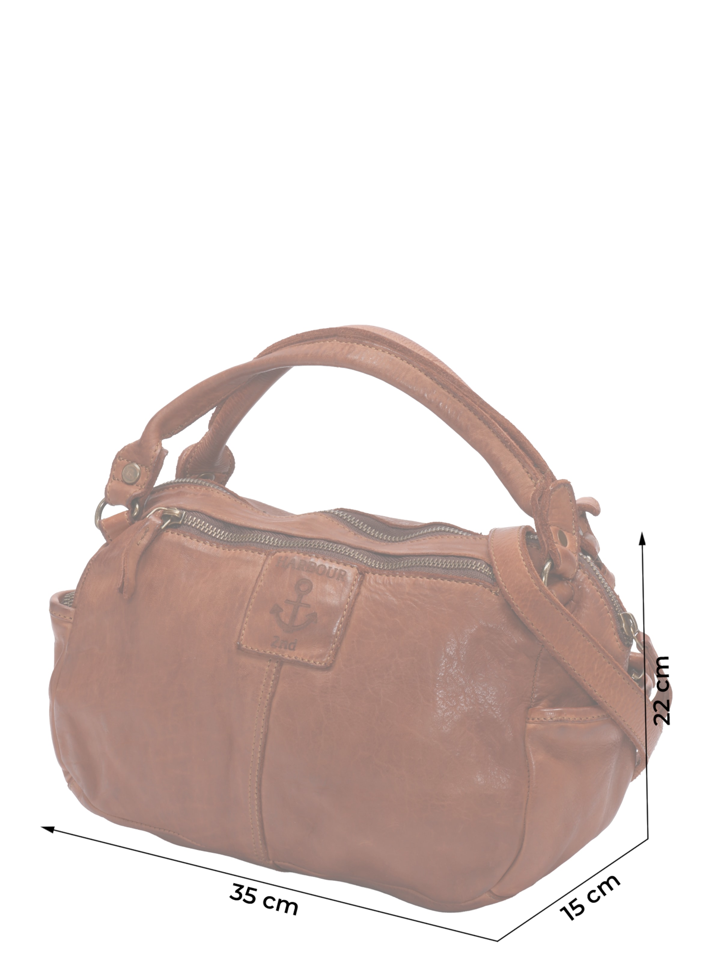 Harbour 2nd - Bolso de hombro 'Saphira' en marrón