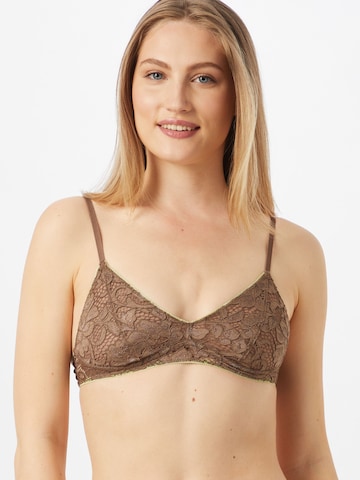 Triangolo Reggiseno 'Maaliko' di Samsøe Samsøe in beige: frontale