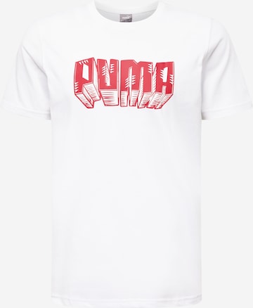 balts PUMA Sporta krekls 'All Tournament': no priekšpuses