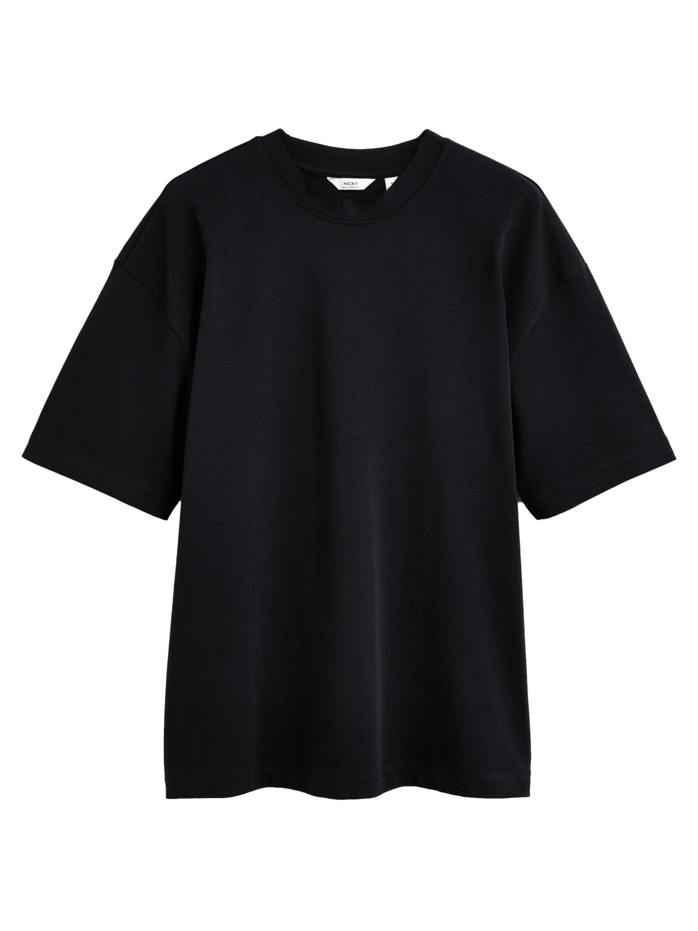 Next Shirt in Black: front