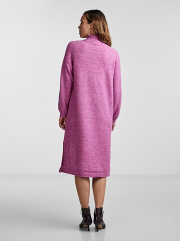 YAS Knitted dress 'BALIS' in Pink