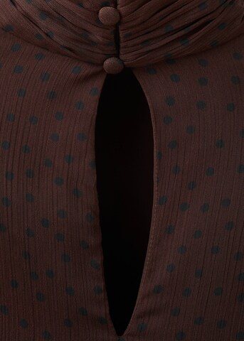 MANGO Kleid 'Lurdes' in Braun