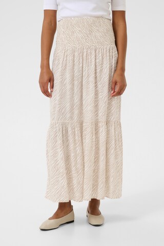 Kaffe Skirt in White: front