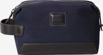 Trousses de toilette 'Wells' Hackett London en bleu : devant