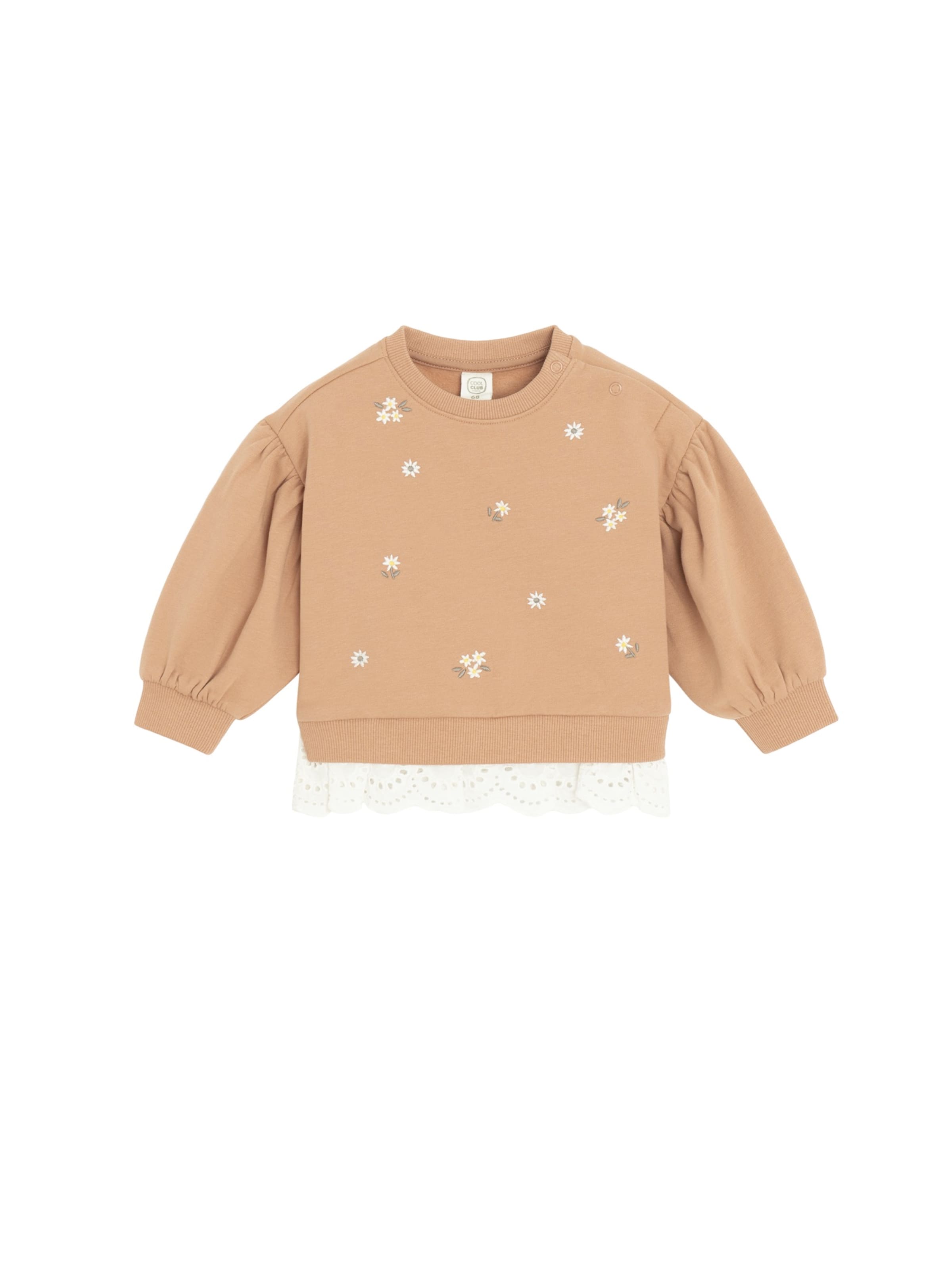 smėlio Cool Club Megztinis be užsegimo: priekis