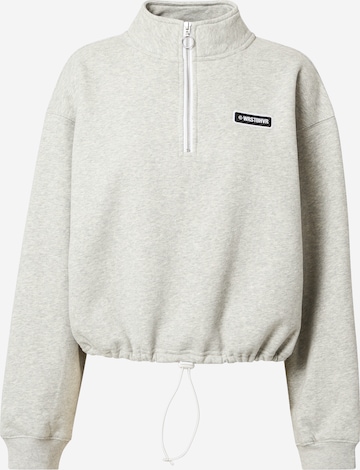 Sweat-shirt 'Kim' Worst Behavior en gris : devant