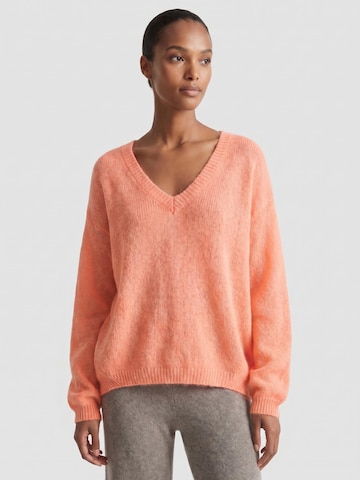 americandreams Oversizepullover 'Silja'‌‌‌‌‌‌ in Orange: Vorderseite