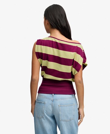 Haut 'Bardot' Superdry & Co en violet