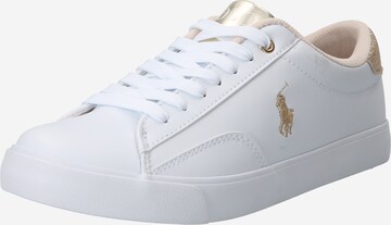 Sneaker 'THERON V' di Polo Ralph Lauren in bianco: frontale