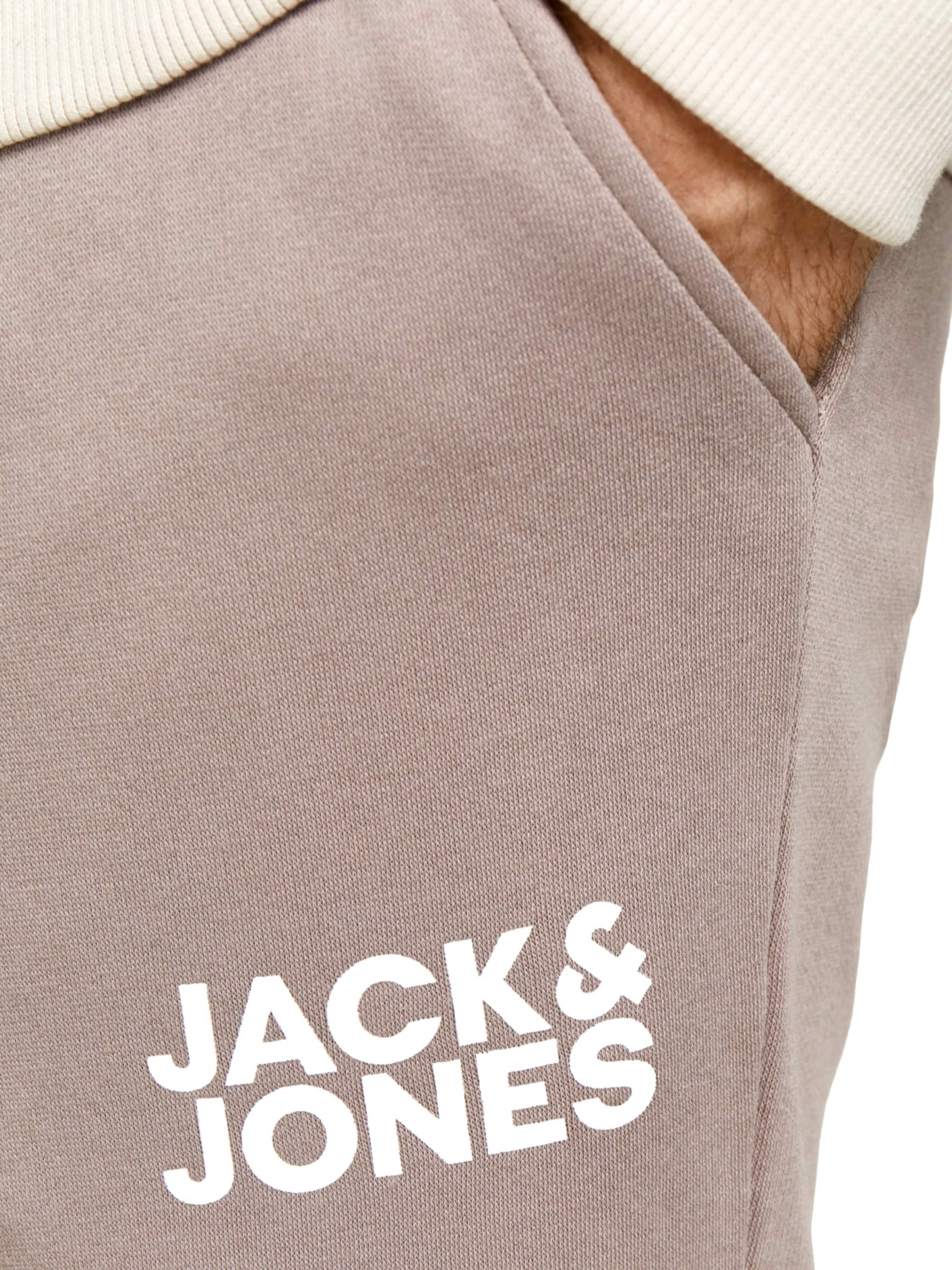 JACK & JONES Tapered Nadrág 'JPSTGordon' - bézs