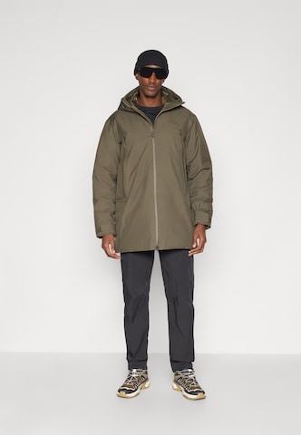 Geacă outdoor 'Range' de la THE NORTH FACE pe verde