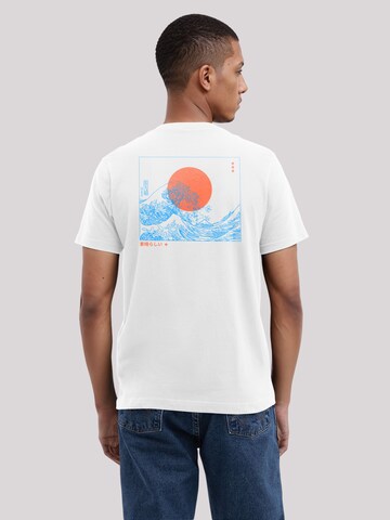F4NT4STIC Shirt 'Kanagawa Welle Japan' in White: front