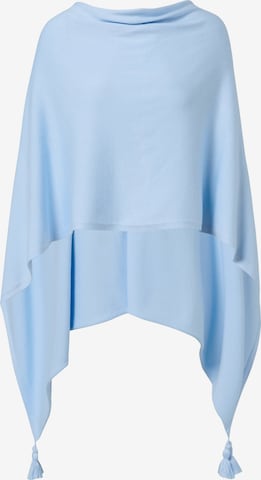 Cape COMMA en bleu : devant