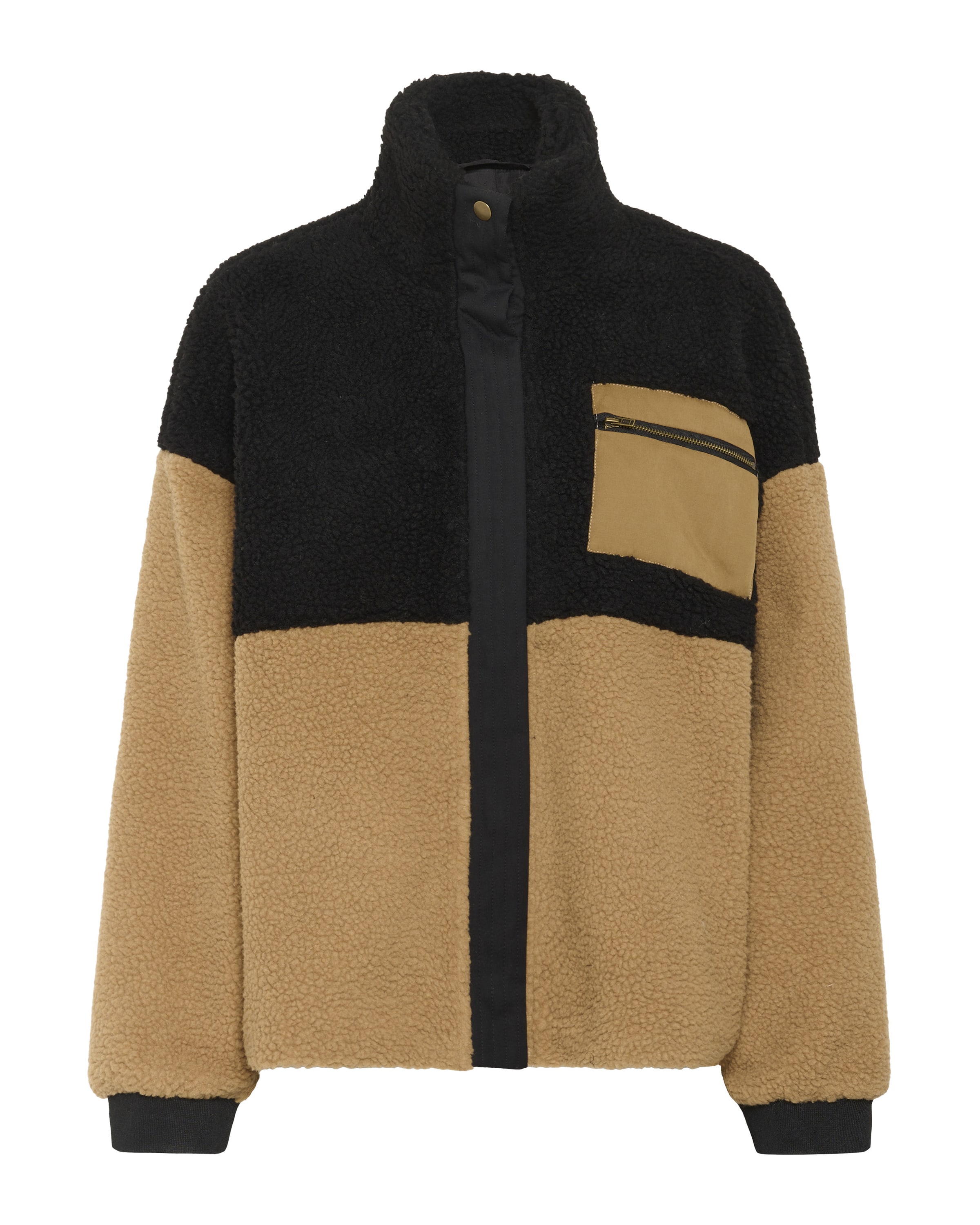 CULTURE Overgangsjakke 'Balo' i sort: forside