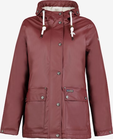 Schmuddelwedda Weatherproof jacket in Red: front