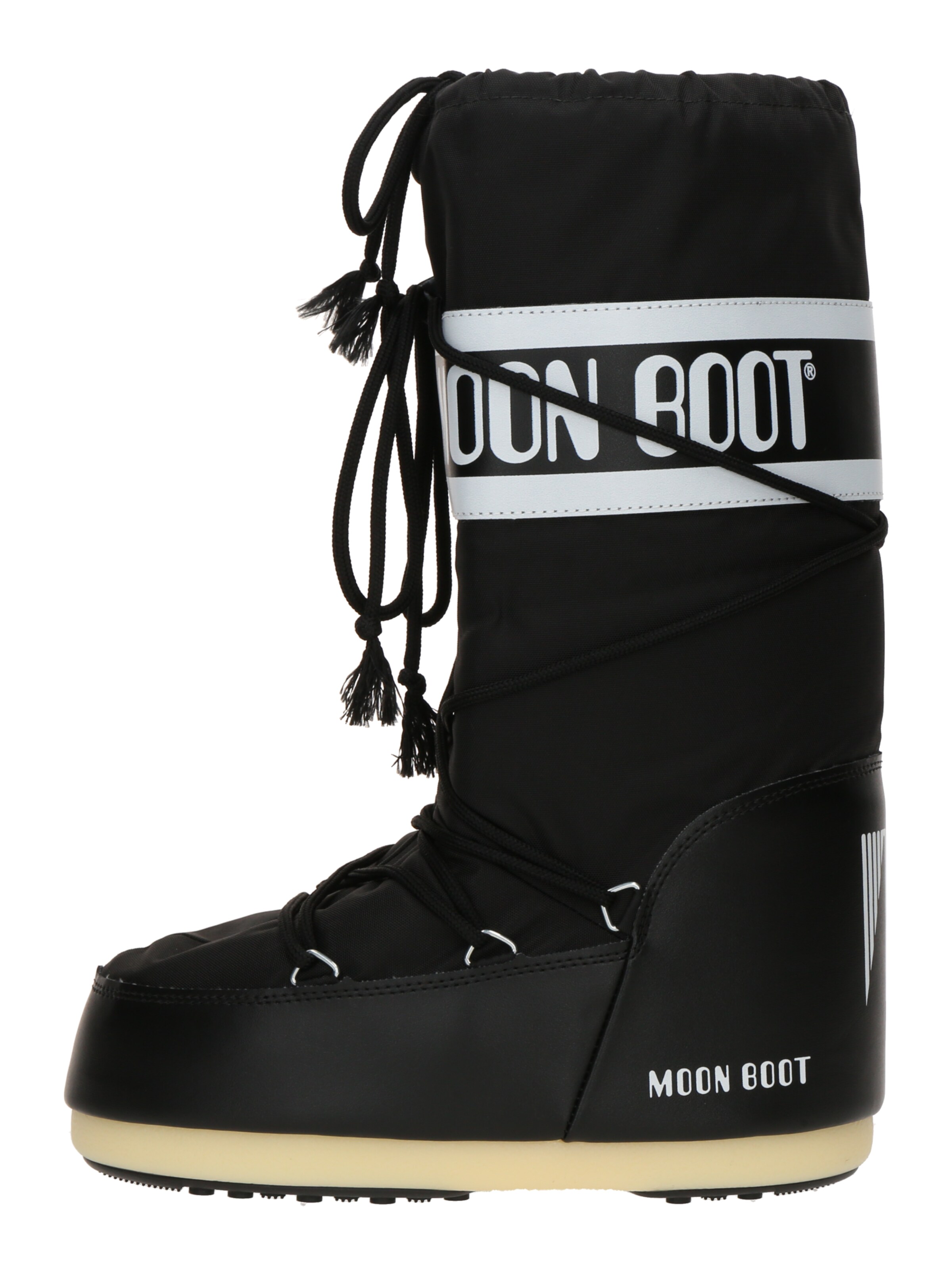 melns MOON BOOT Sniega apavi